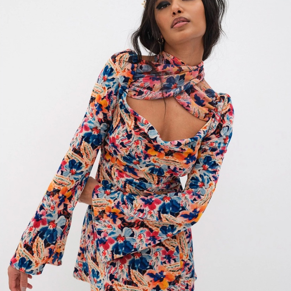 For Love And Lemons Blake Mini Dress